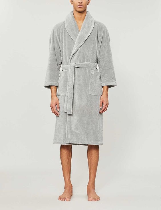 Shawl Collar Bathrobe Sewing Pattern PDF, Unisex Sizes S to 3XL with Deep Pockets and Belt, Easy DIY Robe, Printable A4 Letter and A0