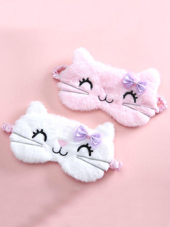 Sleep Mask Sewing Pattern PDF | Cat Ear & Regular | Kids & Adults | Beginner Friendly | Printable A4 Letter A0