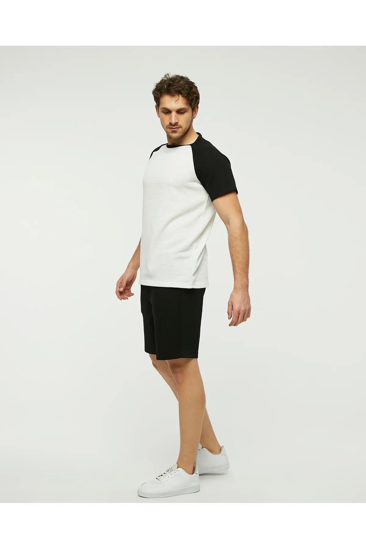 Men's Raglan T-Shirt & Shorts Set Sewing Pattern PDF | Beginner Printable | Sizes XS–3XL | A4-Letter-A0