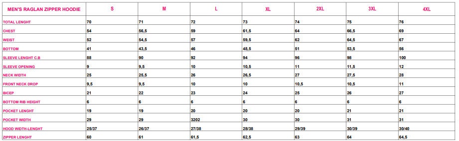 Men’s Raglan Zipper Hoodie Sewing Pattern  Digital PDF Sizes S–4XL  Intermediate Friendly DIY Clothing  Printable Sewing File A4 Letter A0