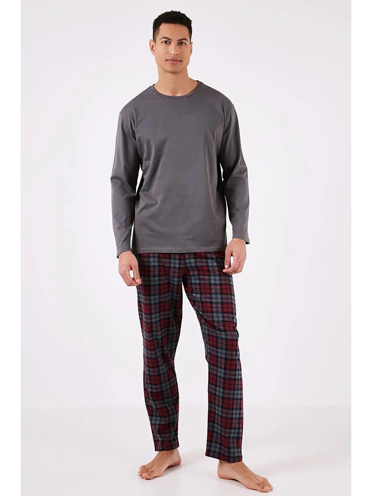 Men’s Long Sleeve Pajama Set Sewing Pattern  Digital PDF Sizes S–5XL  Beginner Friendly DIY Sleepwear  Printable Sewing File A4 Letter A0