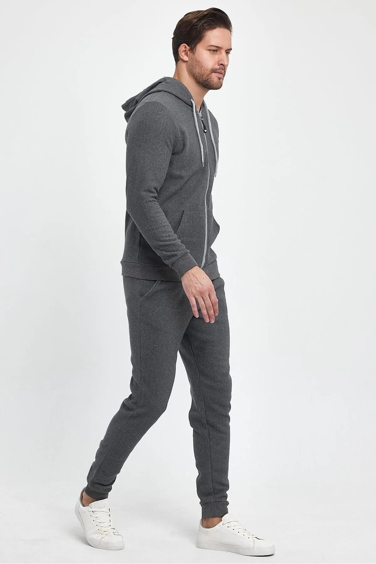Men’s Zipper Hoodie & Jogger Pants Set Sewing Pattern  Digital PDF Sizes XS–XXL  Beginner Friendly DIY Tracksuit  Printable Sewing File A4 Letter A0