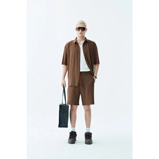 Men's Linen Shirt and Shorts Set Sewing Pattern PDF, Relaxed Fit Summer Outfit for Sizes XS to 3XL, Easy DIY Men's Clothing, Printable A4 Letter and A0