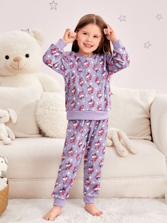Children’s Pajama Set Sewing Pattern  Digital PDF Sizes 3Y–15Y  Beginner Friendly DIY Kids’ Nightwear  Printable Sewing File A4 Letter A0