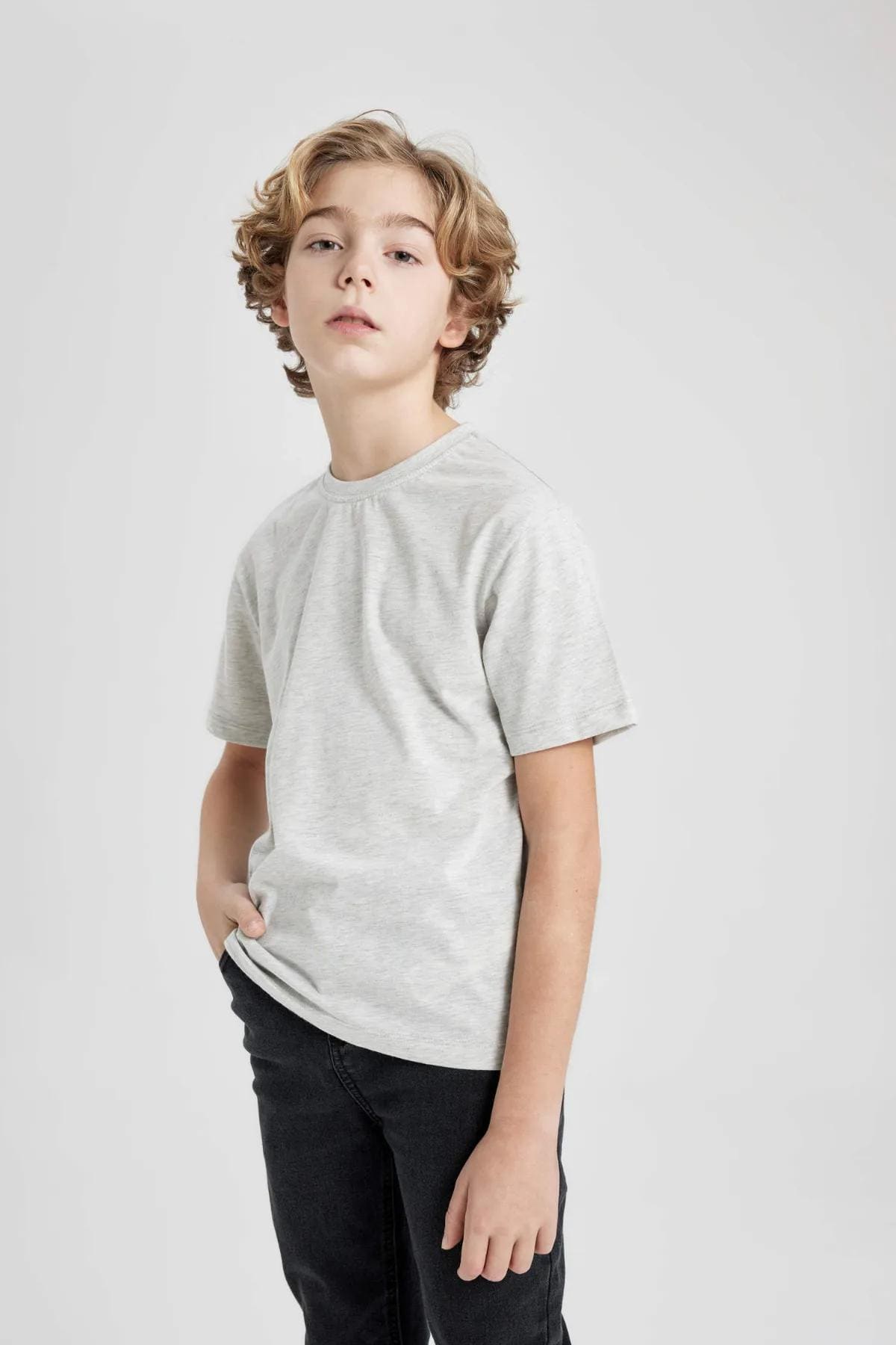 Kids T-Shirt Sewing Pattern PDF, Short Sleeve Tee for Ages 5 to 14 Years, Easy DIY Children Clothing, Printable A4 Letter and A0