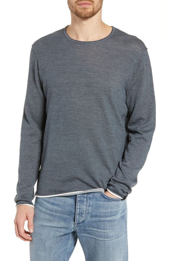 Men's Long Sleeve T-Shirt Sewing Pattern PDF, Sizes S to 3XL, Easy DIY Men's Casual Shirt, Printable A4 Letter and A0