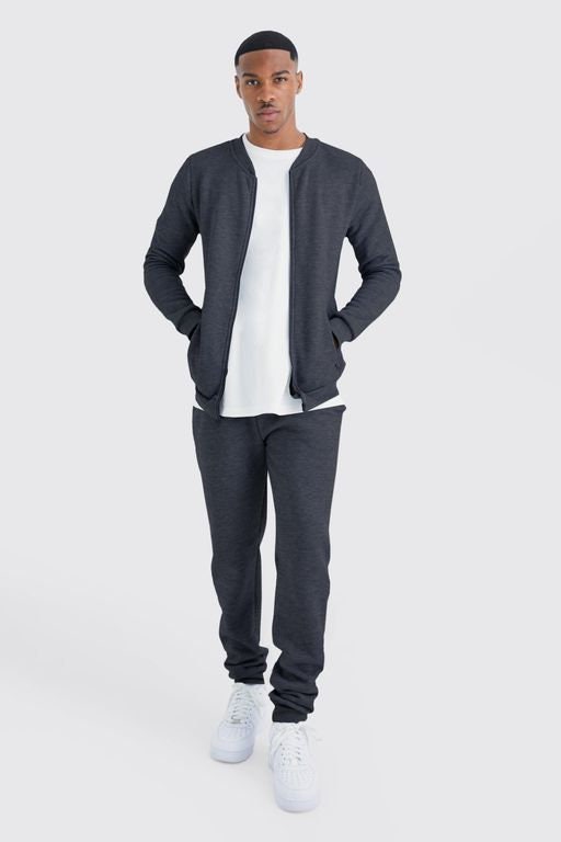 Men's Zippered Jacket and Sweatpants Tracksuit Set Sewing Pattern PDF, Sizes XS to 3XL, DIY Athletic Outfit, Printable A4 Letter and A0