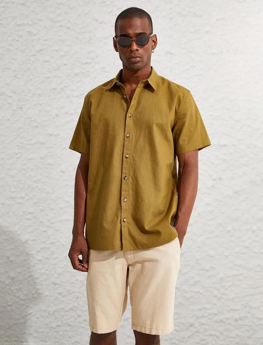 Men's Short Sleeve Bowling Shirt Sewing Pattern PDF, Hawaiian Style for Sizes S to 2XL, Easy DIY Men's Casual Shirt, Printable A4 Letter and A0