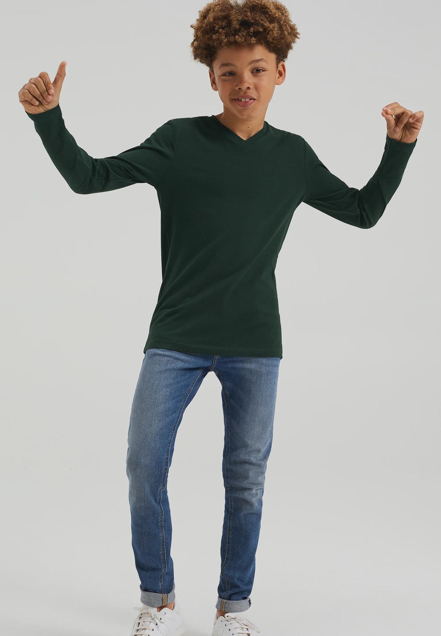 Kids’ V-Neck T-Shirt Sewing Pattern  Digital PDF Ages 1–8  Beginner Friendly DIY Children’s Clothing  Short & Long Sleeve  Printable Sewing File A4 Letter A0