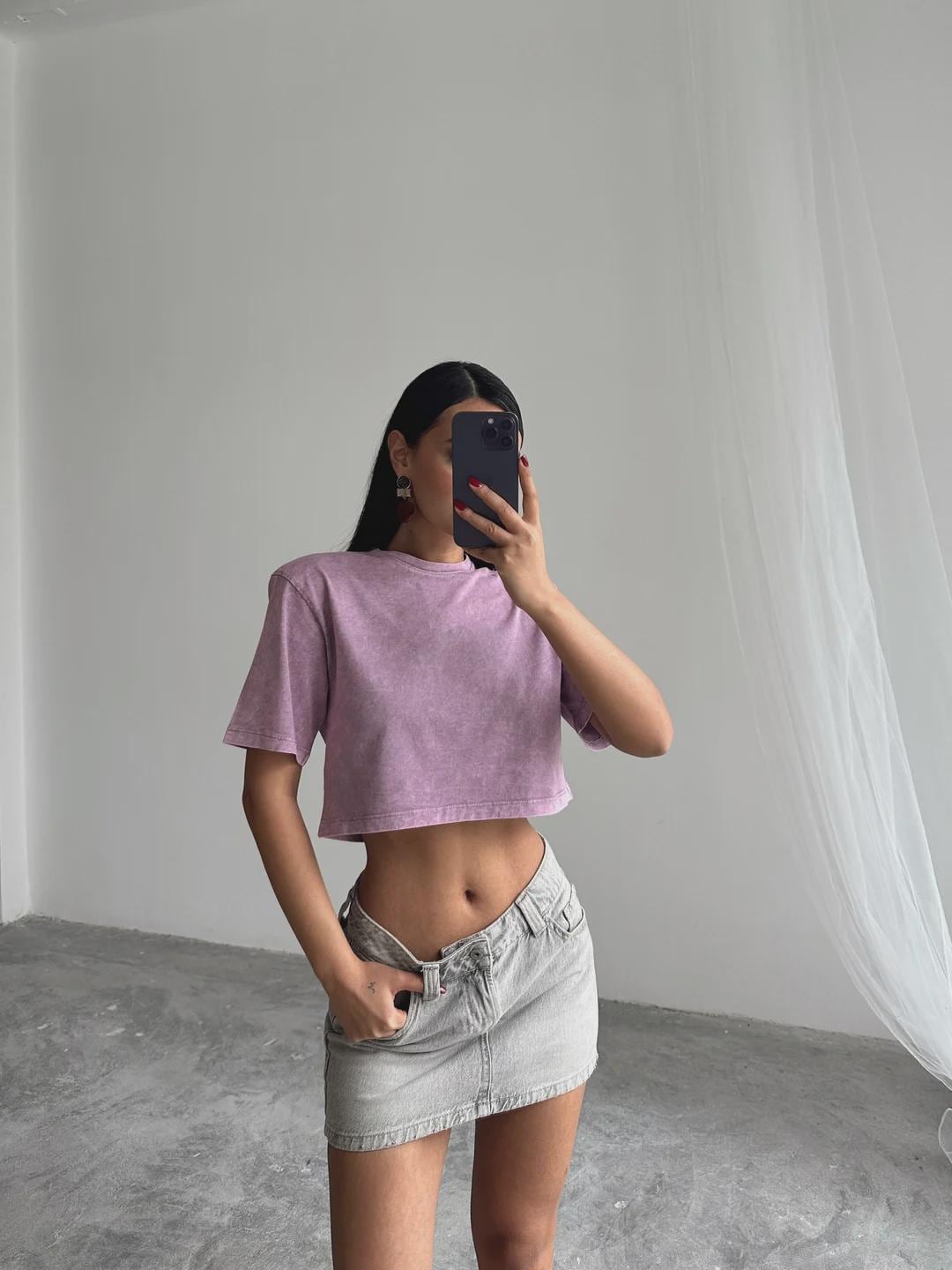 Women’s Crop T-Shirt Sewing Pattern  Digital PDF Sizes XS–3XL  Beginner Friendly DIY Crop Top  Printable Sewing File A4 Letter A0