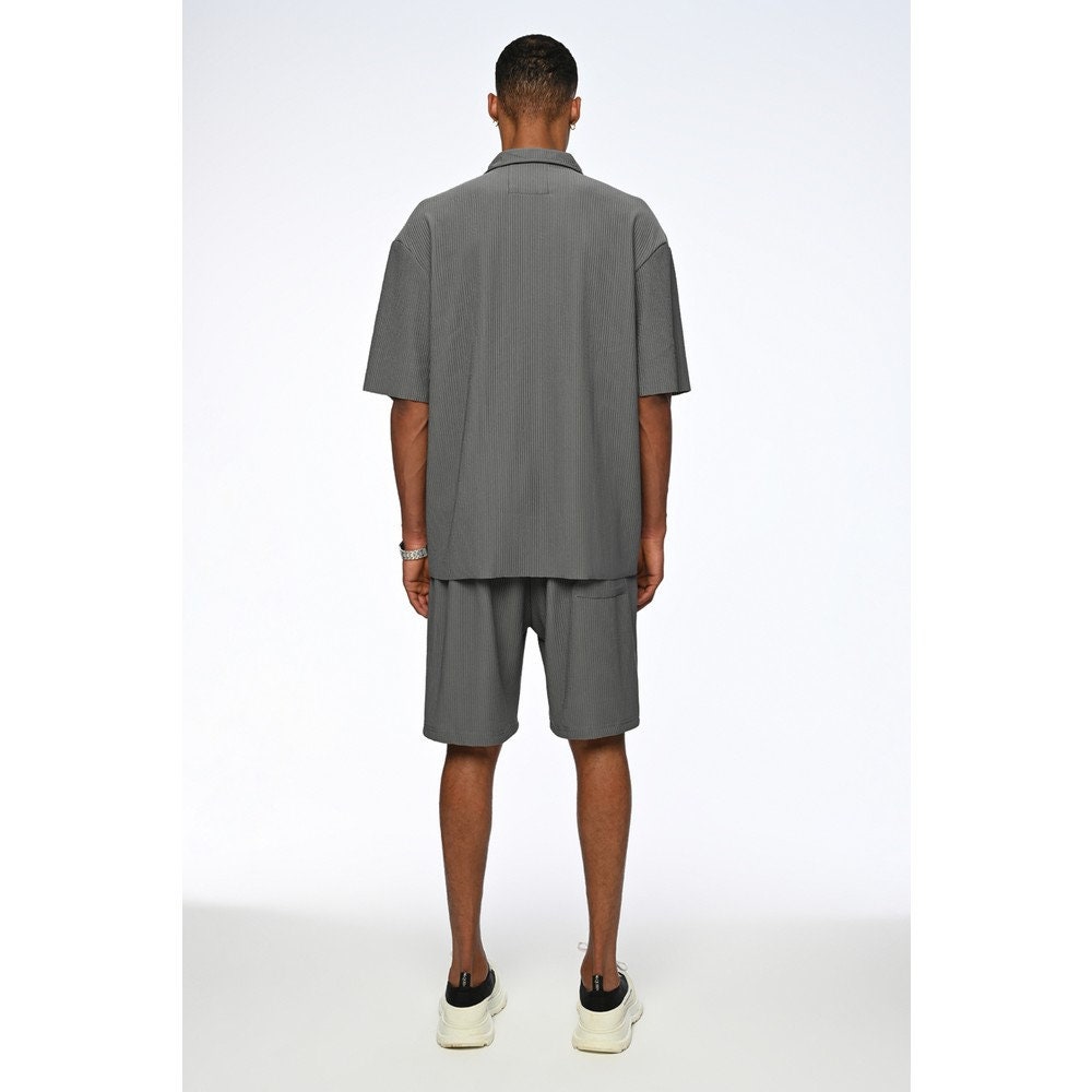 Men's Linen Shirt and Shorts Set Sewing Pattern PDF, Relaxed Fit Summer Outfit for Sizes XS to 3XL, Easy DIY Men's Clothing, Printable A4 Letter and A0