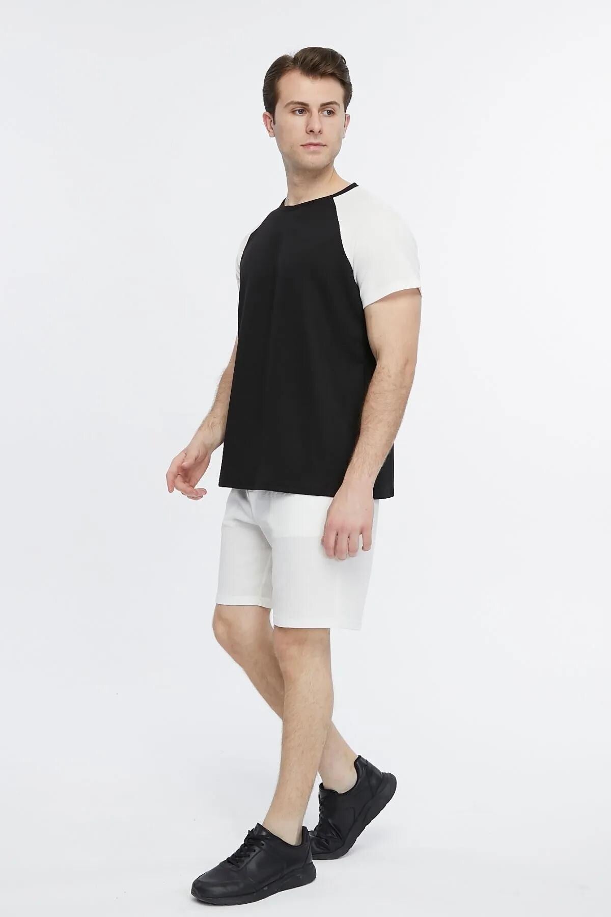 Men's Raglan T-Shirt & Shorts Set Sewing Pattern PDF | Beginner Printable | Sizes XS–3XL | A4-Letter-A0
