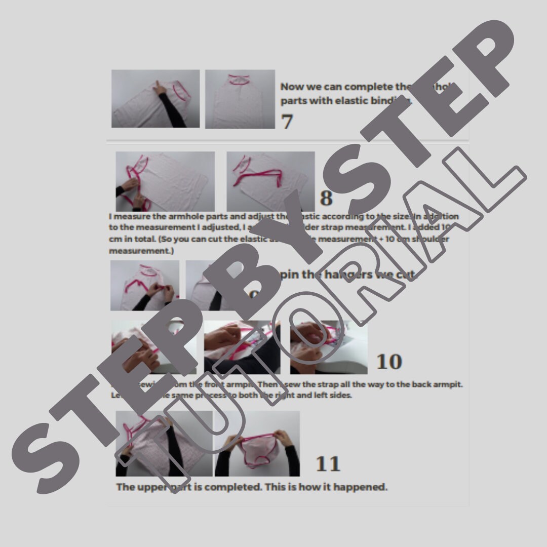 Women’s Camisole Strap Top & Panties Set Sewing Pattern  Digital PDF XXS–2XL  Beginner Friendly DIY Lingerie & Nightwear  Printable Sewing File A4 Letter A0