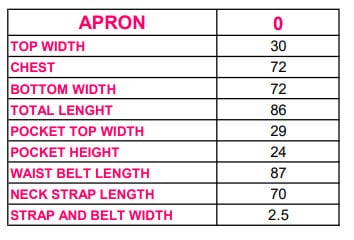 Classic Apron Sewing Pattern PDF | Pockets & Ties Beginner Printable | Standard Adult Size | A4-Letter-A0