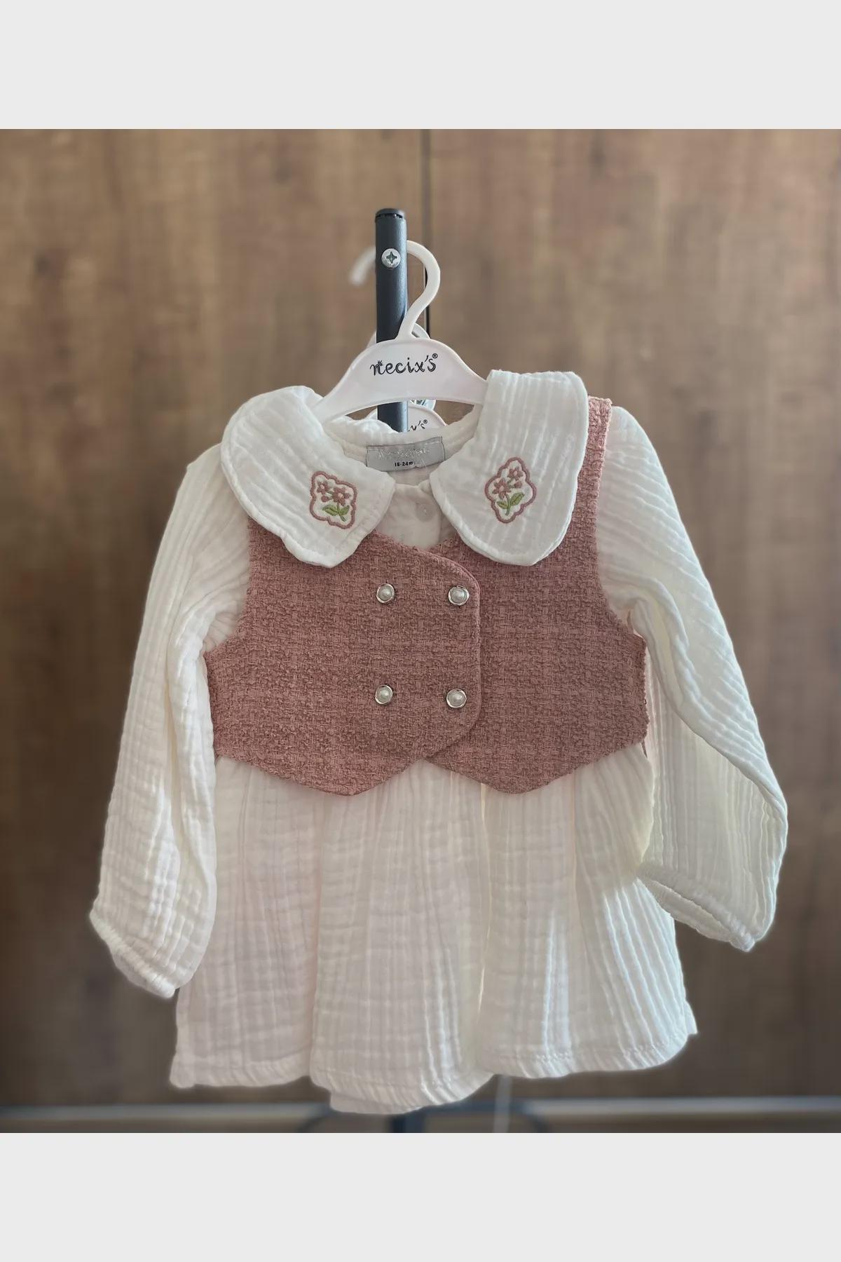 Kids Lined Crop Vest Sewing Pattern PDF, Ages 2 to 10 Years, Easy DIY Children Waistcoat, Printable A4 Letter and A0