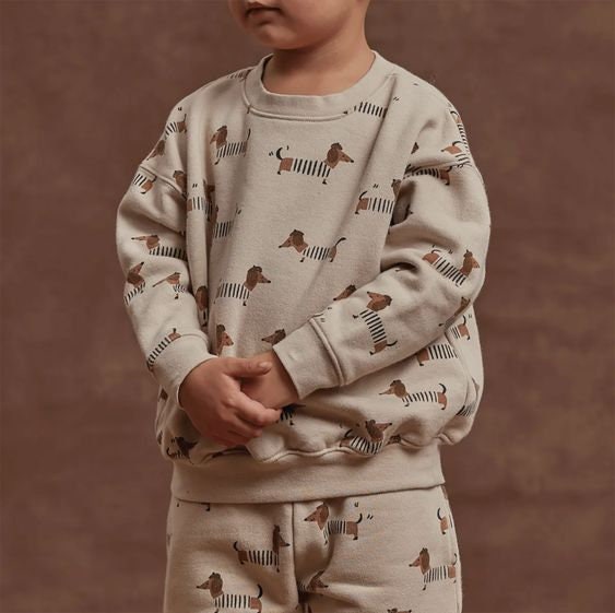 Kids Pajama and Sweatshirt Sewing Pattern PDF – Easy DIY Clothes for Ages 3–15 with Step-by-Step Instructions