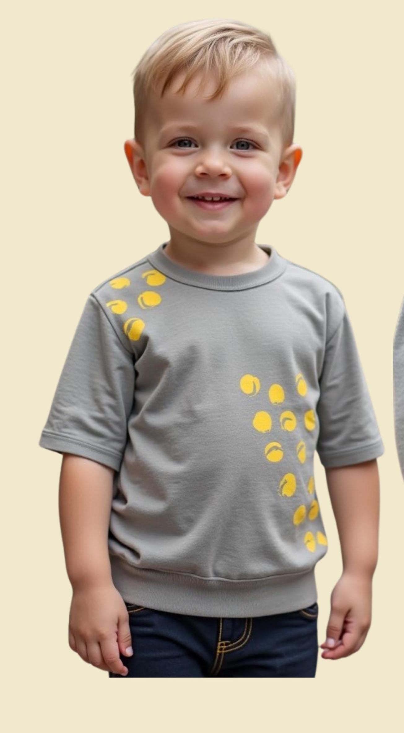 Baby & Kids’ T-Shirt Sewing Pattern  Digital PDF Sizes 0M–6Y  Beginner Friendly DIY Children’s Clothing  Printable Sewing File A4 Letter A0