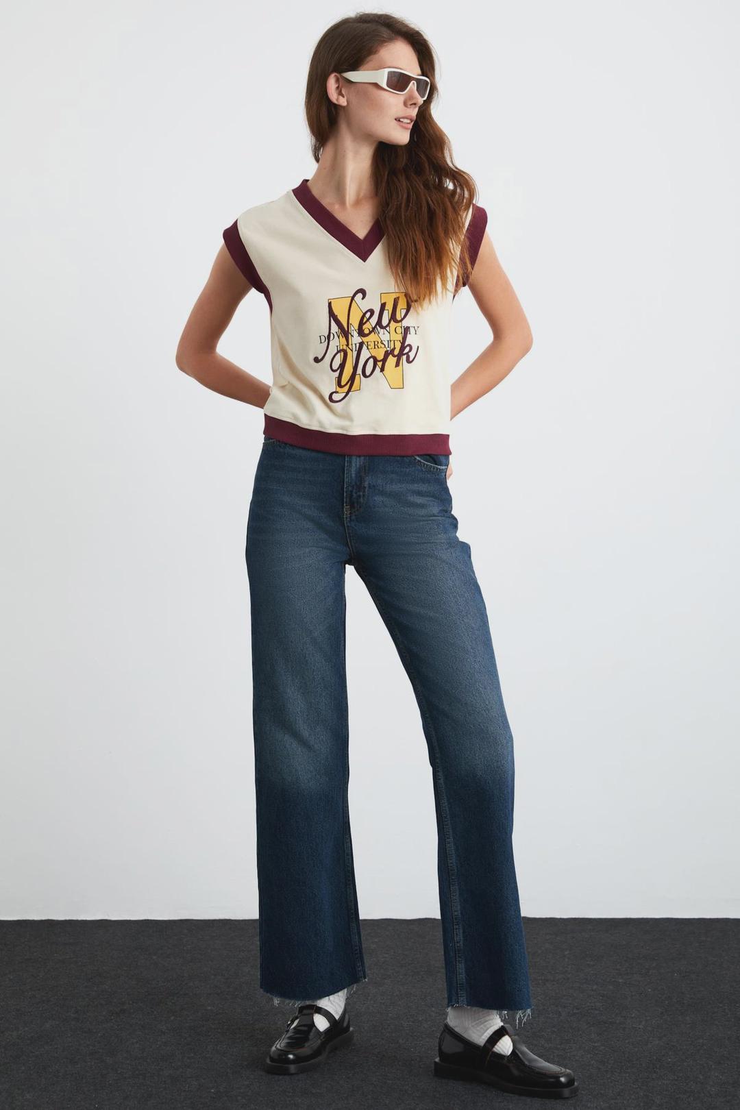 Women's Sweater Vest Sewing Pattern: Beginner-Friendly Gilet Slipover (PDF Pattern XXS-5XL)