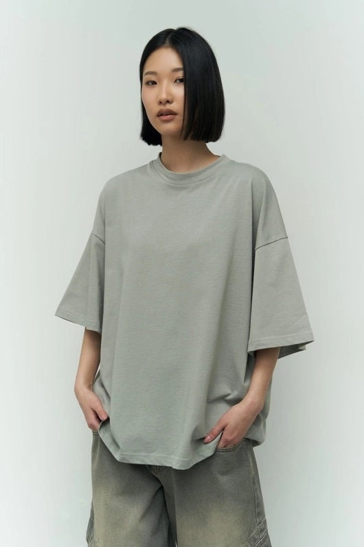 Women's Oversized T-Shirt Sewing Pattern PDF, Relaxed Loose Fit for Sizes S to XL, Easy DIY Women's Clothing, Printable A4 Letter and A0