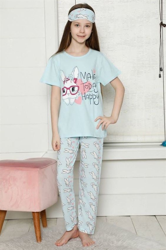 Kids’ Pajama Set Sewing Pattern  Digital PDF Sizes 3–14Y  Unisex Children’s Sleepwear  Beginner Friendly DIY Clothing  Printable Sewing File A4 Letter A0