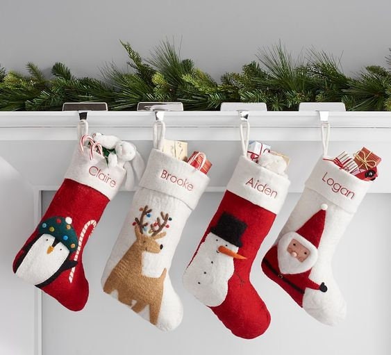 Christmas Stocking Sewing Pattern  Digital PDF Sizes Small–Large  Beginner Friendly DIY Holiday Decoration  Printable Sewing File A4 Letter