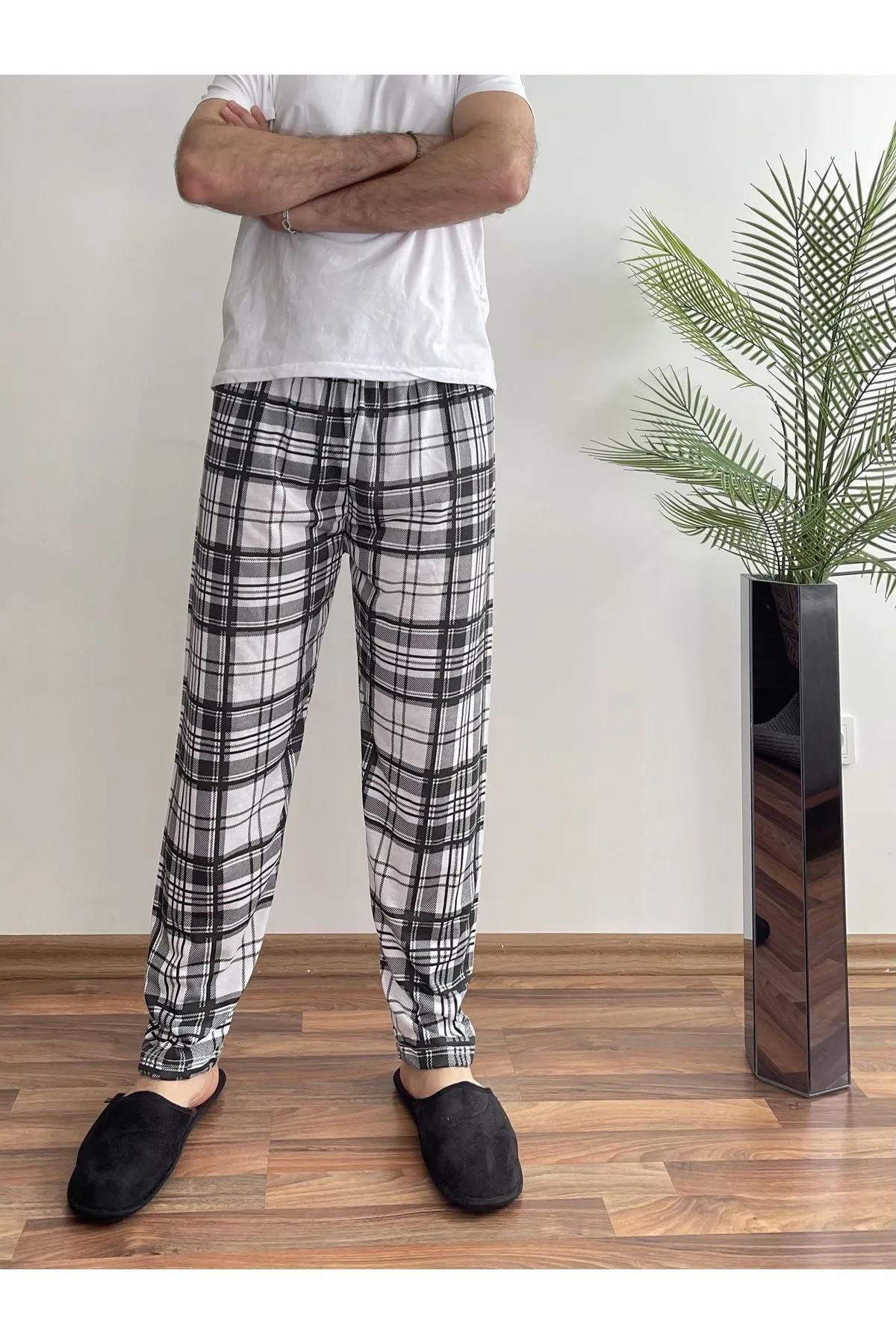 Men's Pajama Pants Sewing Pattern: XS-5XL (A4-A0-Letter) (PDF Pattern)