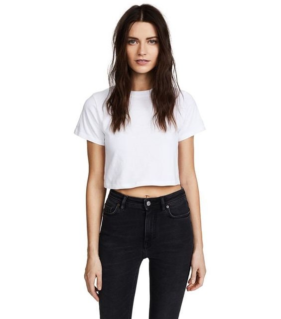 Women’s Crop T-Shirt Sewing Pattern  Digital PDF Sizes S–XL  Beginner Friendly DIY Clothing  Printable Sewing File A4 Letter A0