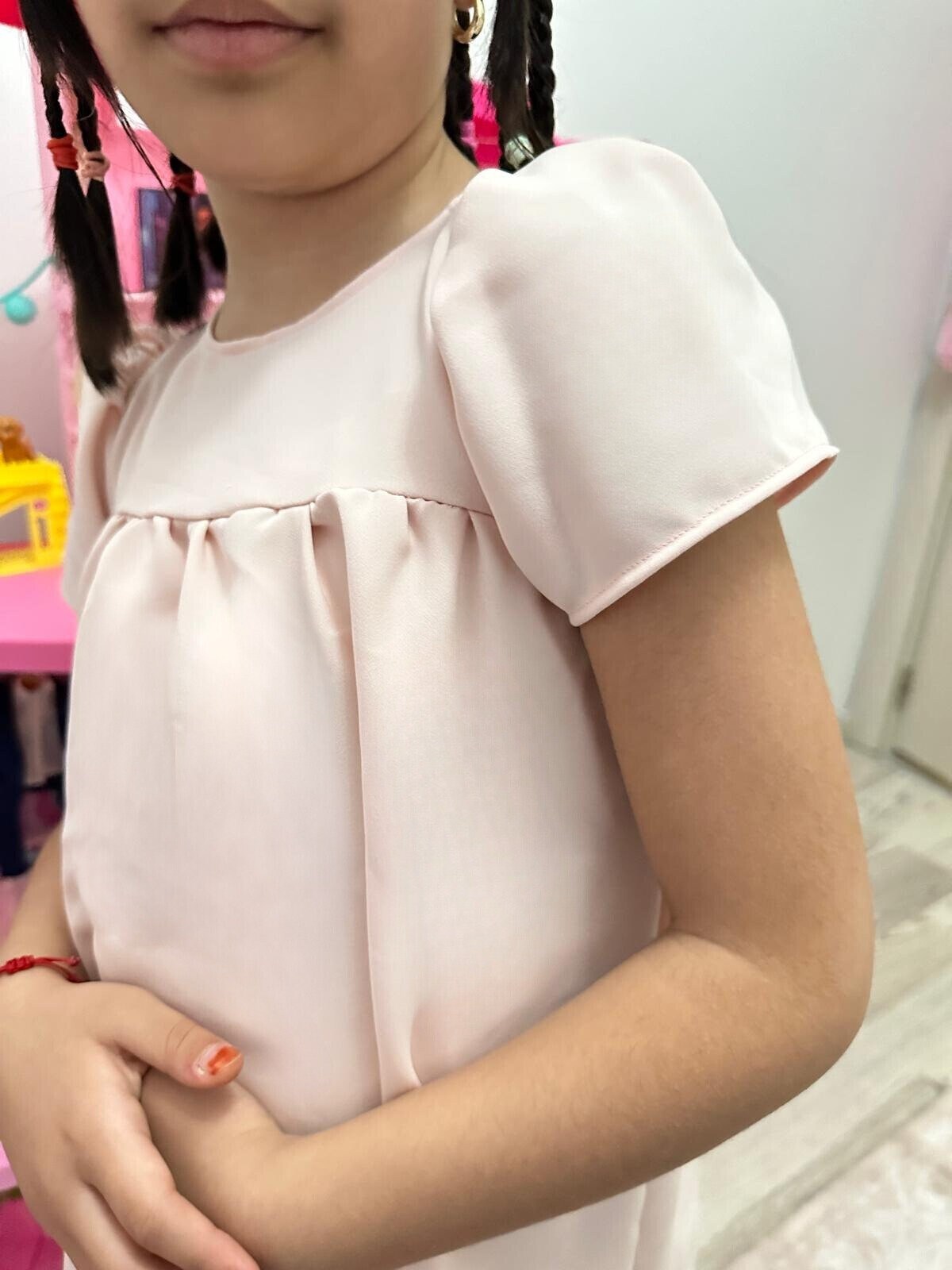 Kids’ Dress Sewing Pattern  Digital PDF Ages 9M–8Y  Button Back Fastening  DIY Children’s Clothing  Printable Sewing File A4 Letter A0