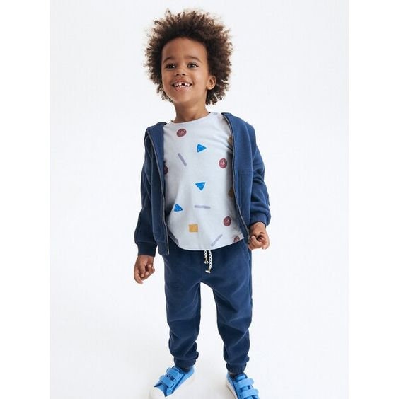 Kids’ Zippered Jacket & Sweatpants Tracksuit Sewing Pattern  Digital PDF Sizes 116–164  DIY Children’s Clothing  Printable Sewing File A4 Letter A0
