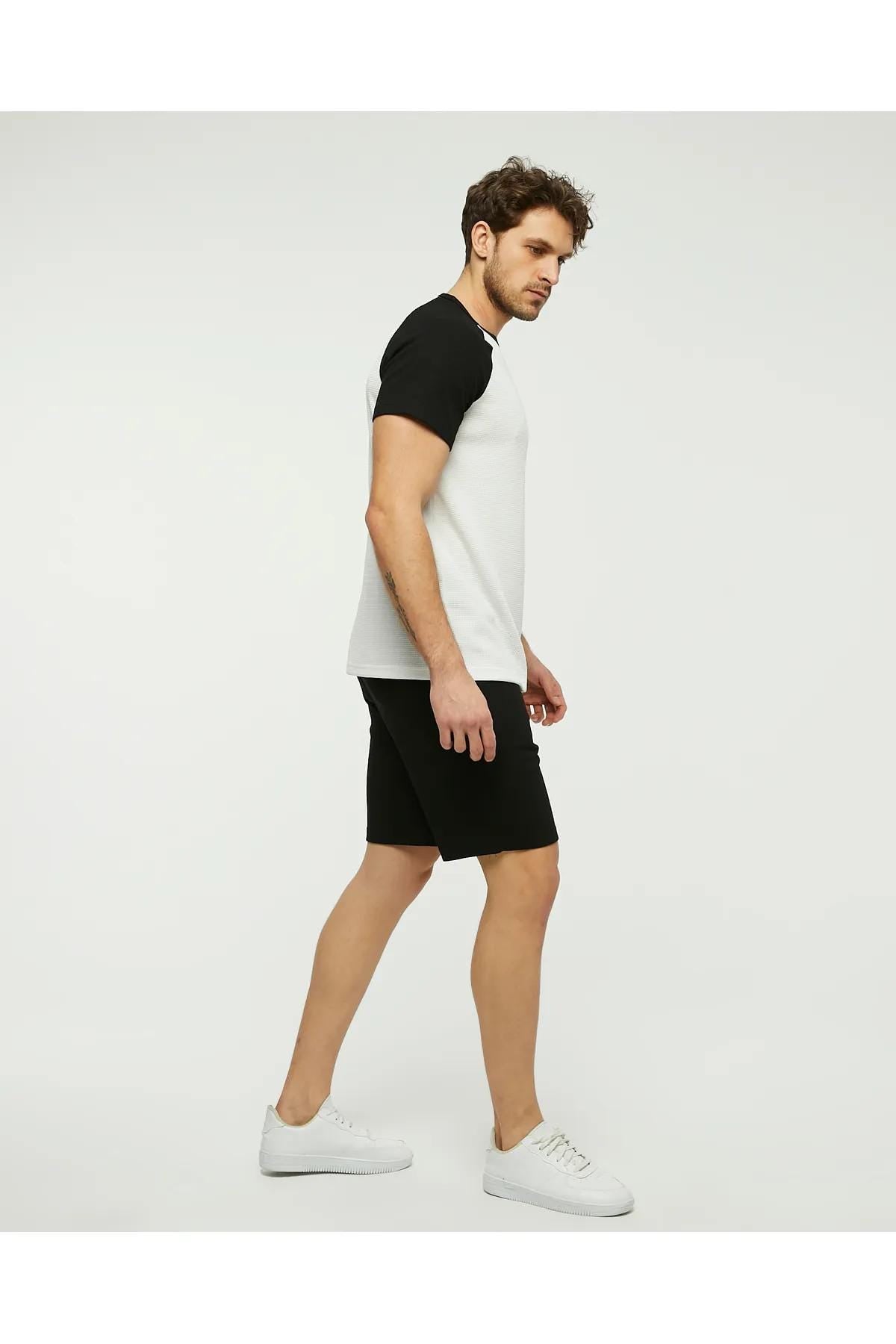 Men's Raglan T-Shirt & Shorts Set Sewing Pattern PDF | Beginner Printable | Sizes XS–3XL | A4-Letter-A0