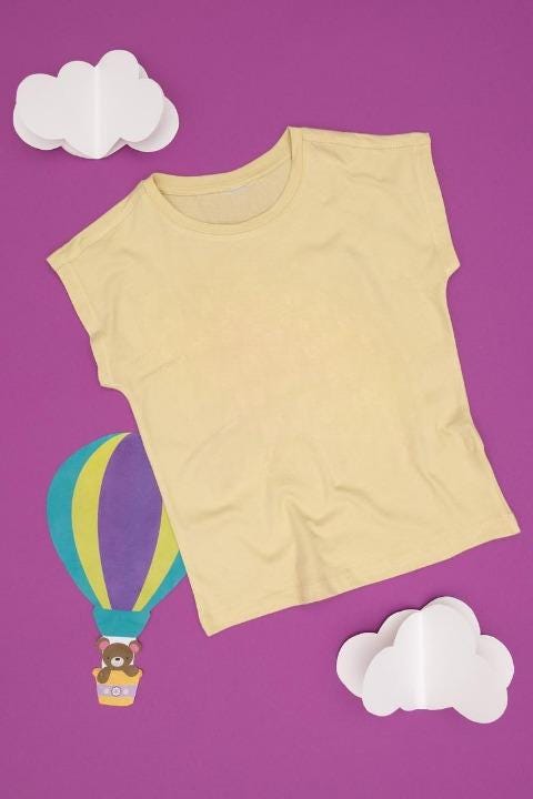 Baby & Kids’ T-Shirt with Pocket Sewing Pattern  Digital PDF Sizes 0M–6Y  Beginner Friendly DIY Children’s Clothing  Printable Sewing File A4 Letter A0