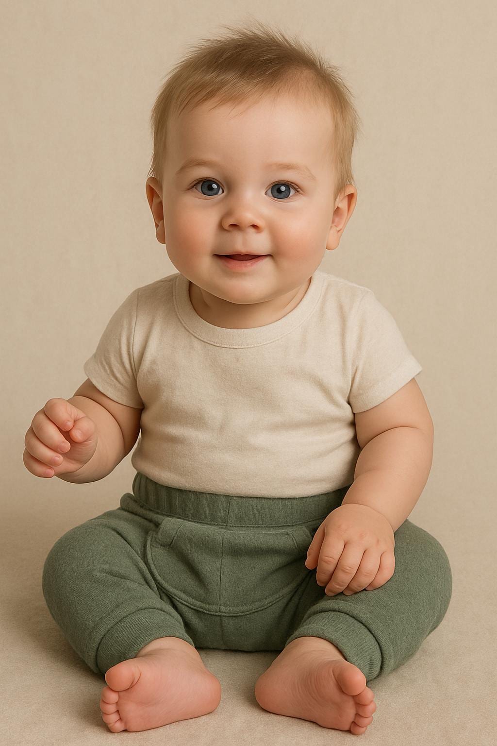 Baby & Kids Harem Pants Sewing Pattern  Digital PDF Sizes 1M–2Y  Unisex Toddler Pants with Kangaroo Pocket  Beginner Friendly DIY Clothing  Printable Sewing File A4 Letter A0