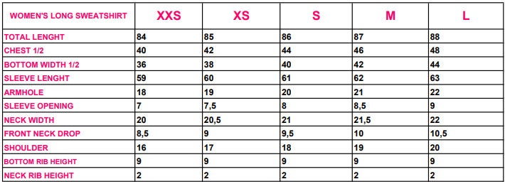 Women’s Long Sweatshirt Sewing Pattern  Digital PDF XXS–L  Beginner Friendly DIY Casual Wear  Printable Sewing File A4 Letter A0