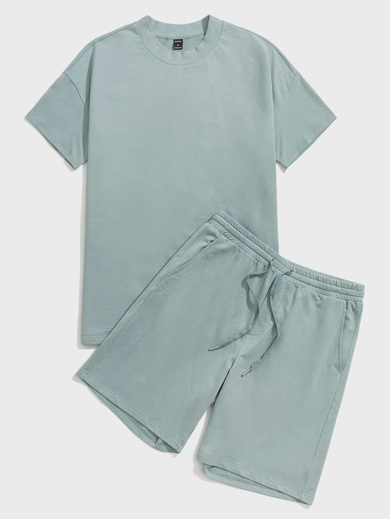 Men's T-Shirt and Shorts Set Sewing Pattern PDF, Sizes XS to 3XL, Easy DIY Men's Summer Outfit, Printable A4 Letter and A0