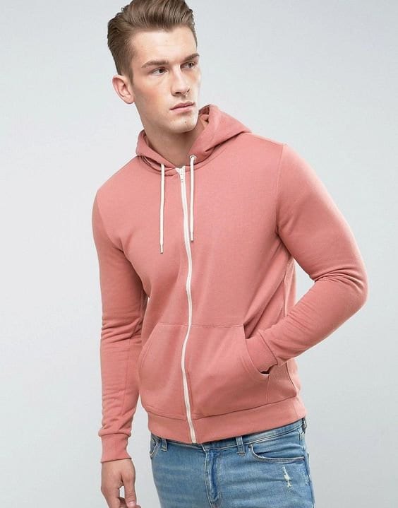 Men’s Zipper Hoodie Sewing Pattern  Digital PDF Sizes XS–2XL  Unisex DIY Hoodie  Printable Sewing File A4 Letter A0