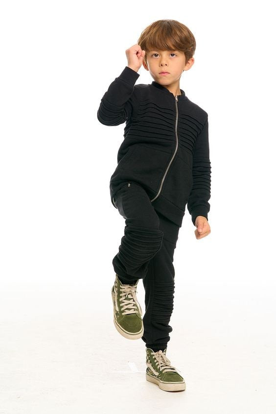 Kids’ Zippered Jacket & Sweatpants Tracksuit Sewing Pattern  Digital PDF Sizes 116–164  DIY Children’s Clothing  Printable Sewing File A4 Letter A0