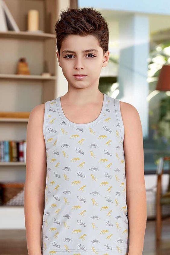 Kids Unisex Tank Top Sewing Pattern PDF, Ages 3 to 14 Years, Easy DIY Summer Clothing for Boys and Girls, Printable A4 Letter and A0