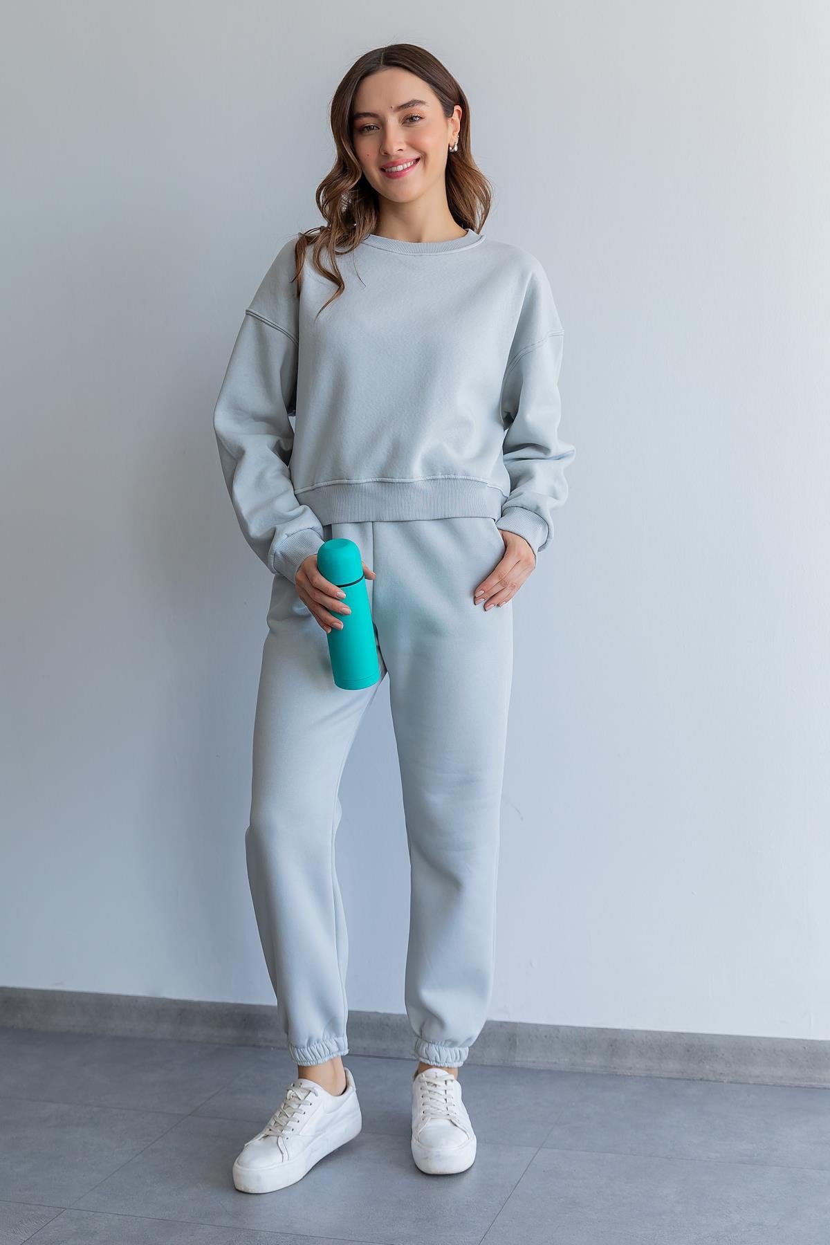 Women’s Crop Sweatshirt & Jogger Pants Set Sewing Pattern  Digital PDF Sizes S–XL  Beginner Friendly DIY Tracksuit  Printable Sewing File A4 Letter A0