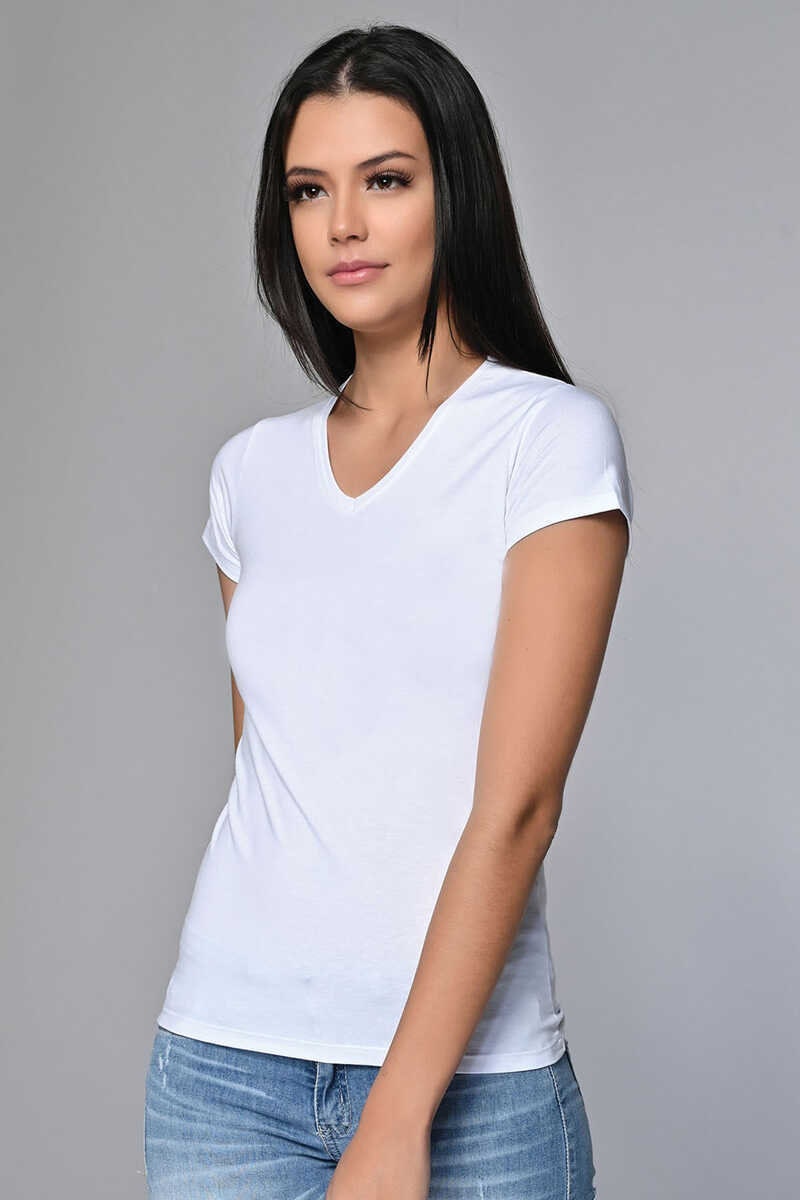 Women’s V-Neck T-Shirt Sewing Pattern  Digital PDF XS–3XL  Beginner Friendly DIY Shirt  Printable Sewing File A4 Letter A0