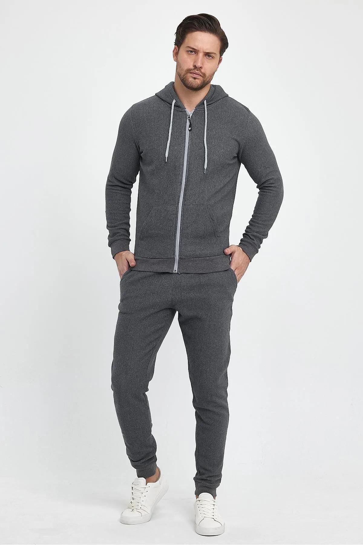 Men’s Zipper Hoodie & Jogger Pants Set Sewing Pattern  Digital PDF Sizes XS–XXL  Beginner Friendly DIY Tracksuit  Printable Sewing File A4 Letter A0