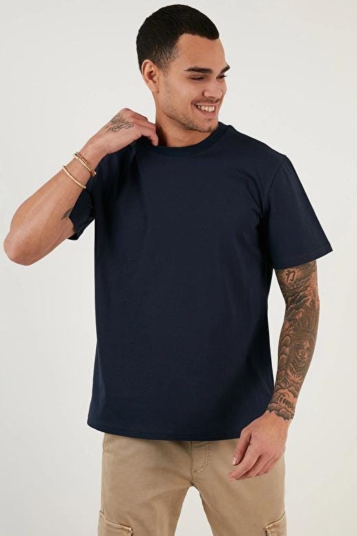 Men’s Basic T-Shirt Sewing Pattern  Digital PDF Sizes XS–3XL  Beginner Friendly DIY Crew Neck Top  Printable Sewing File A4 Letter A0