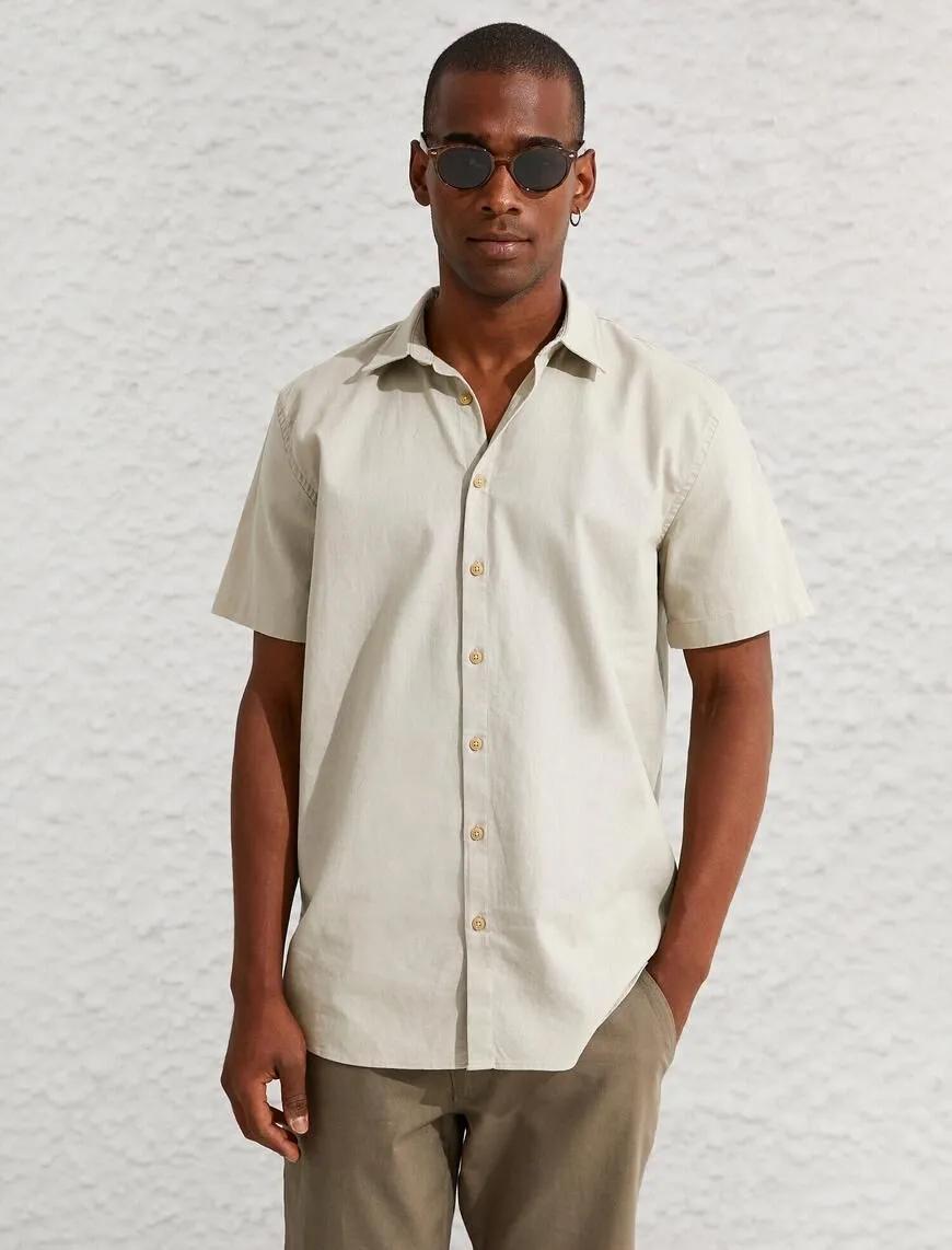 Men's Short Sleeve Bowling Shirt Sewing Pattern PDF, Hawaiian Style for Sizes S to 2XL, Easy DIY Men's Casual Shirt, Printable A4 Letter and A0