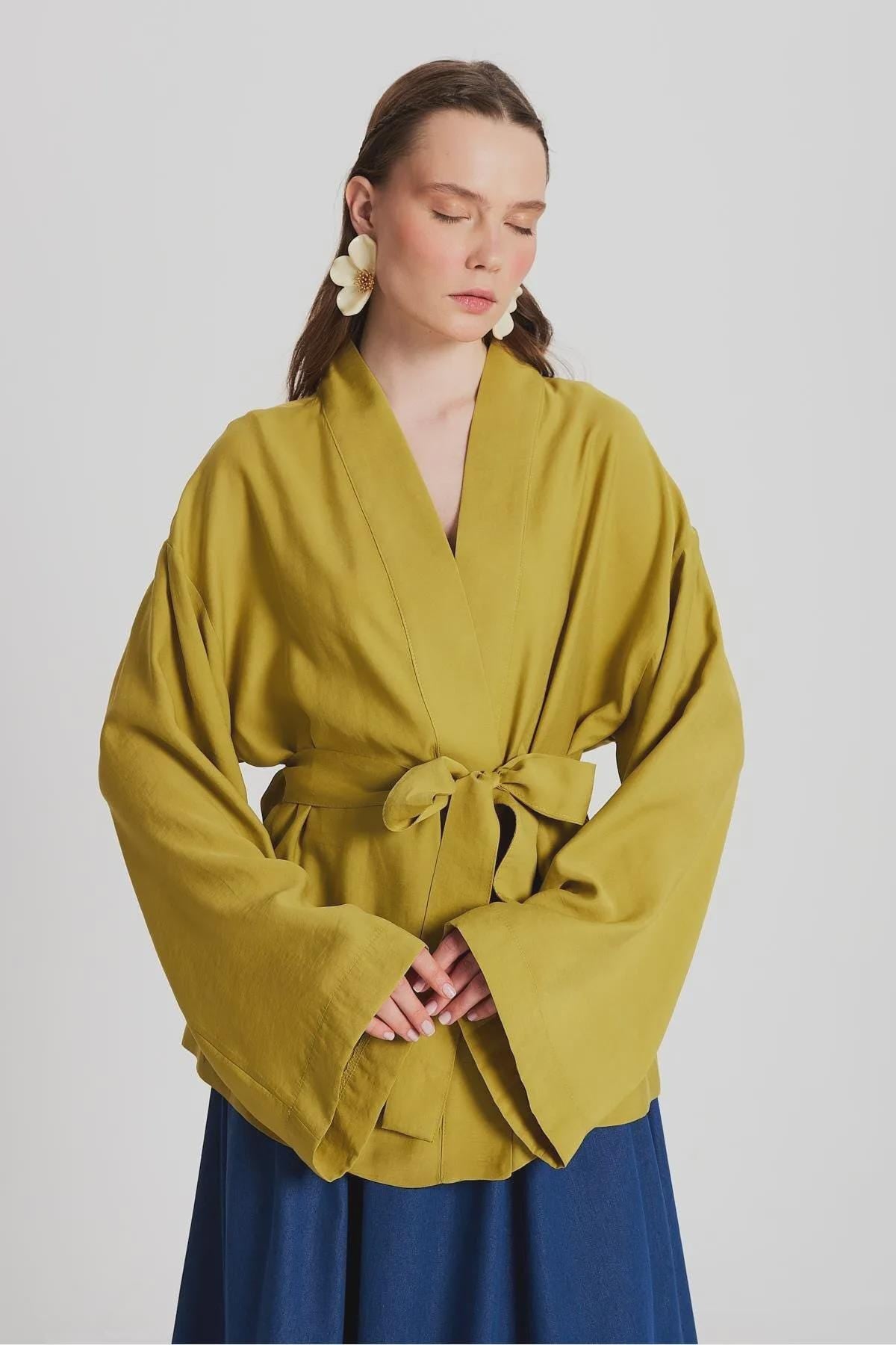 Women's Kimono Sewing Pattern PDF, Sizes XS to XXL, Easy DIY Kimono Robe and Beach Cover Up, Printable A4 Letter and A0