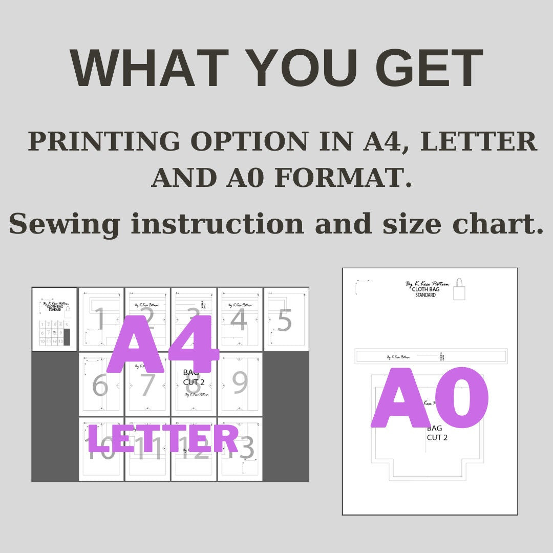 Cloth Bag Sewing PaCloth Bag Sewing Pattern  Digital PDF Beginner Friendly DIY Tote  Customizable Canvas Bag  Printable Sewing File A4 Letter A0ttern PDF  Easy Tote Bag  Canvas Bag DIY  Beginner Friendly  Customizable  Instant Download