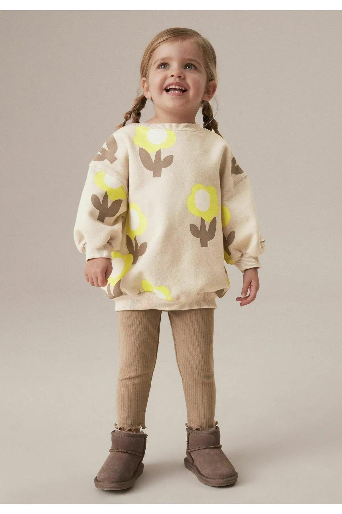 Kids Sweatshirt and Leggings Set Sewing Pattern PDF, Ages 1 to 14 Years, Easy DIY Children Loungewear, Printable A4 Letter and A0