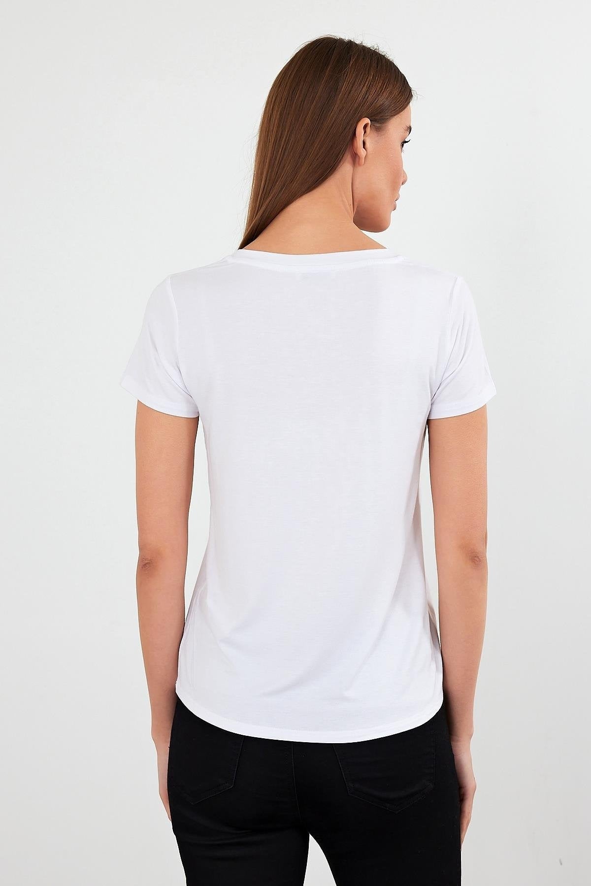Women’s V-Neck T-Shirt Sewing Pattern  Digital PDF XS–3XL  Beginner Friendly DIY Shirt  Printable Sewing File A4 Letter A0