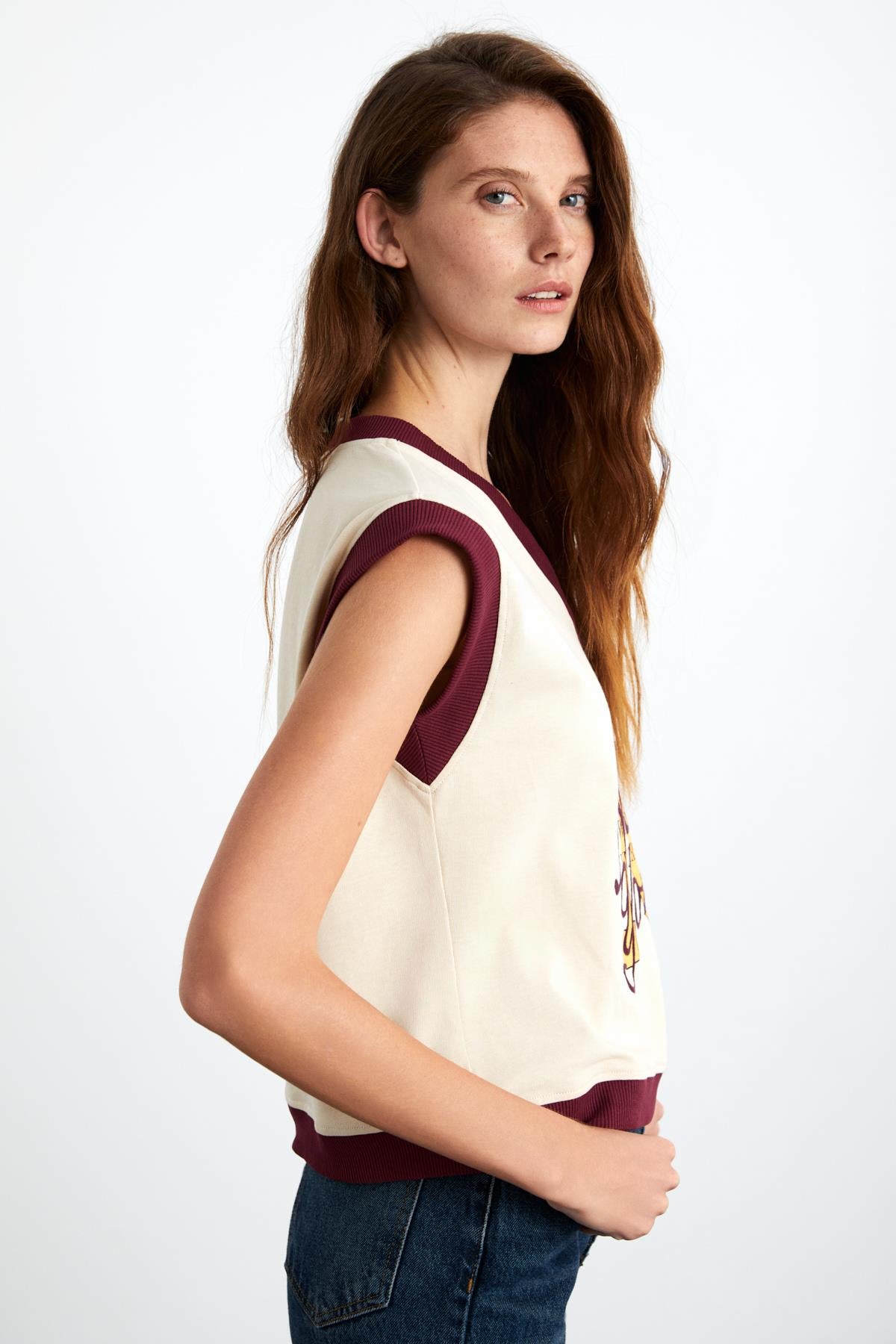 Women's Sweater Vest Sewing Pattern: Beginner-Friendly Gilet Slipover (PDF Pattern XXS-5XL)