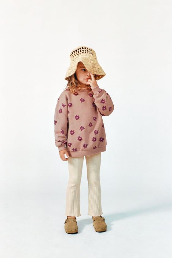 Kids Sweatshirt Sewing Pattern  Digital PDF Sizes 9M–14Y  Unisex Children’s Pullover  Beginner Friendly DIY Clothing  Printable Sewing File A4 Letter A0