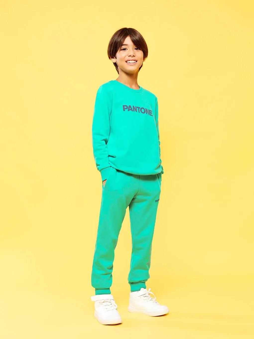Kids Sweatshirt &amp; Jogger Pants Sewing Pattern – Digital PDF (10M–12Y)