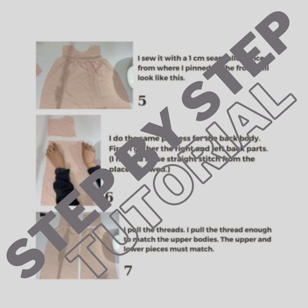 Kids’ Dress Sewing Pattern  Digital PDF Ages 9M–8Y  Button Back Fastening  DIY Children’s Clothing  Printable Sewing File A4 Letter A0